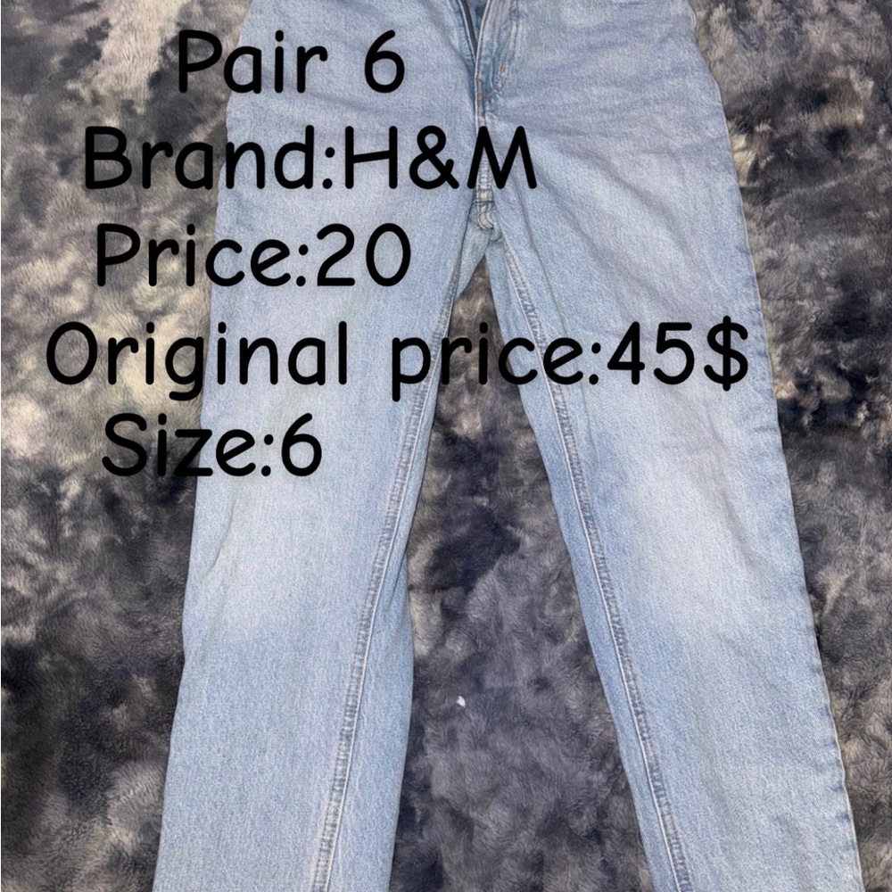 H&M Denim Blue Jeans